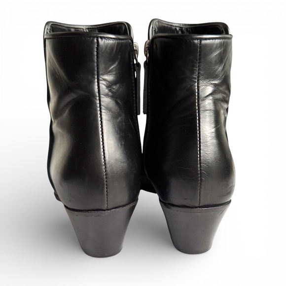 GIUSEPPE ZANOTTI Daddy 40 black leather ankle boots size 39 - Picture 8 of 16